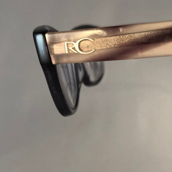 Roberto Cabras RB 701 HV2 HM Eyeglass Frame Black Brown Tan Flex Clear 52-14-140 - Picture 5 of 12